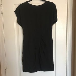Black Open Back Mini Dress
